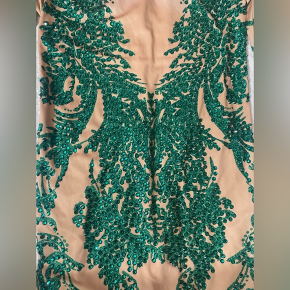 COPY - Bedazzled statement green poison ivy costume Bodycon - Picture 4 of 10